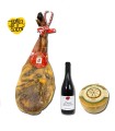 Bellota épaule 50% ibérique + vin + fromage