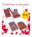 Besonderes Geschenk zum Valentinstag. Mit Liebe bellota geschnitten.