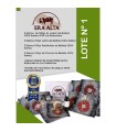 Gran Lote especial de Jamón Bellota 100% Ibérico loncheado