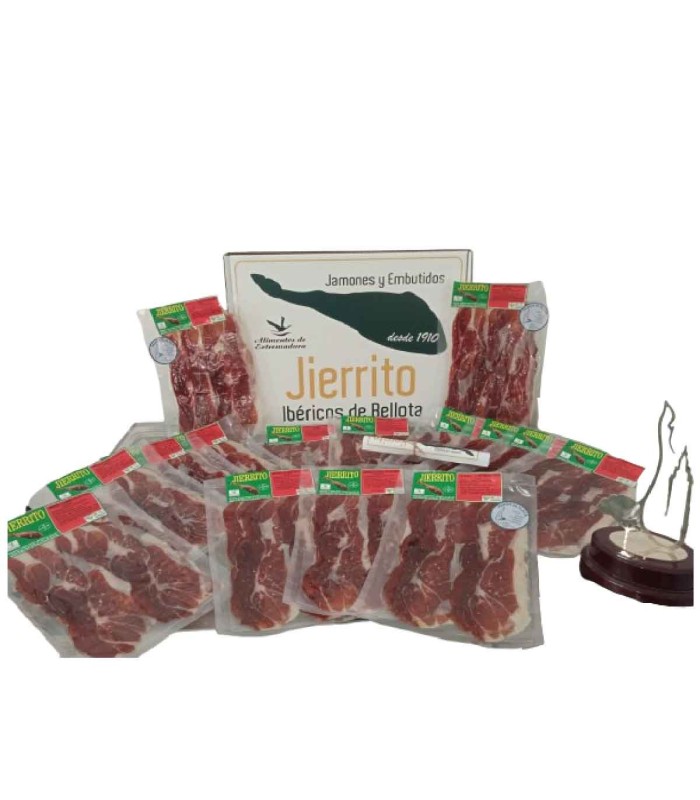 Gesneden Bellota Ham 50% Iberische Jierrito Jerez de los Caballeros