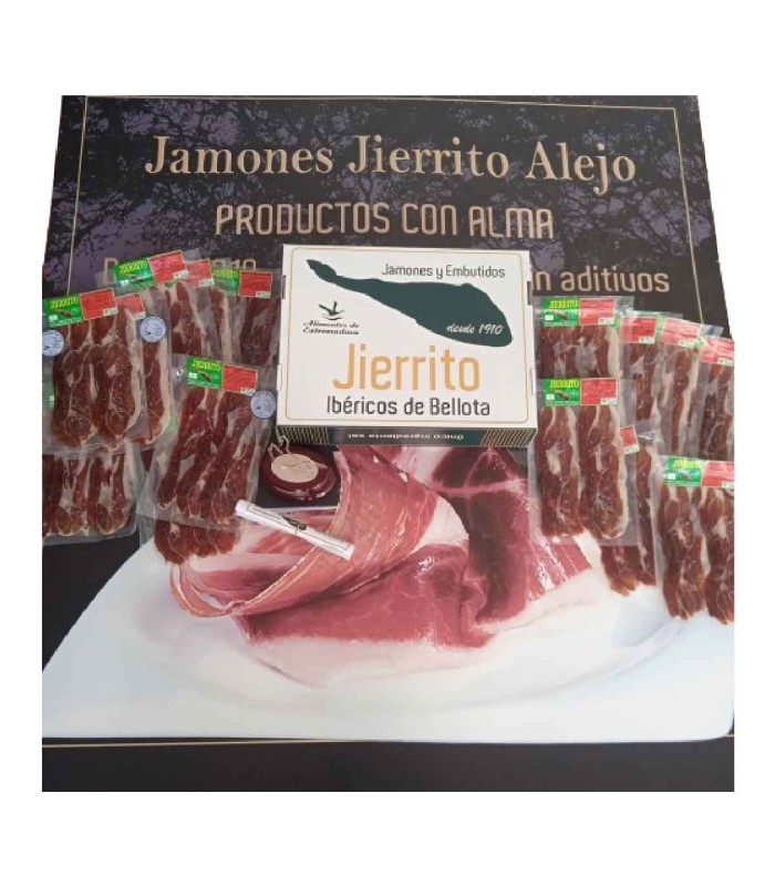 Gesneden Bellota Ham 50% Iberische Jierrito Jerez de los Caballeros