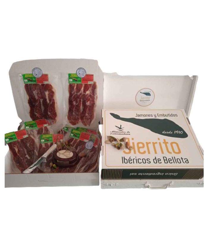 Gesneden Bellota Ham 50% Iberische Jierrito Jerez de los Caballeros