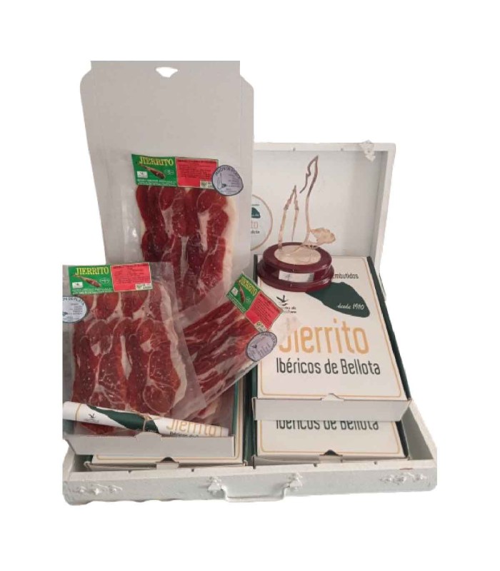 Fiambre Bellota Fatiado 50% Ibérico Jierrito Jerez de los Caballeros