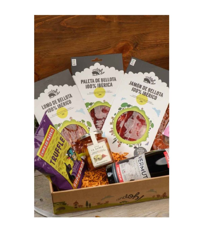 Original Gift Basket Selection Ibérico bellota Basic - 2