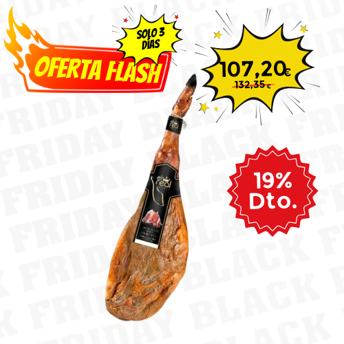 Jamón de Cebo 50% Ibérico El Real