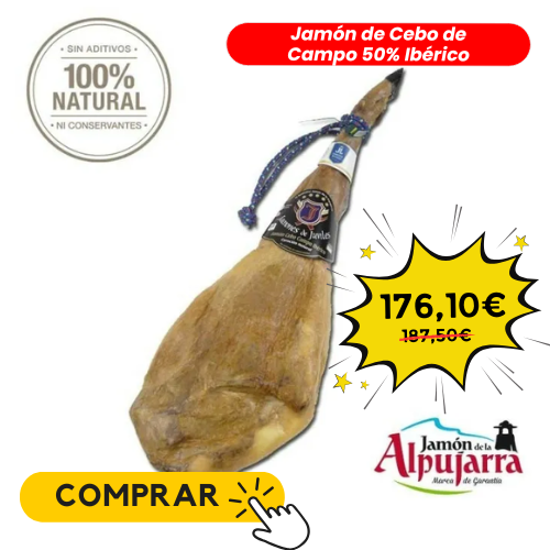 Jamón de Cebo de Campo Juviles