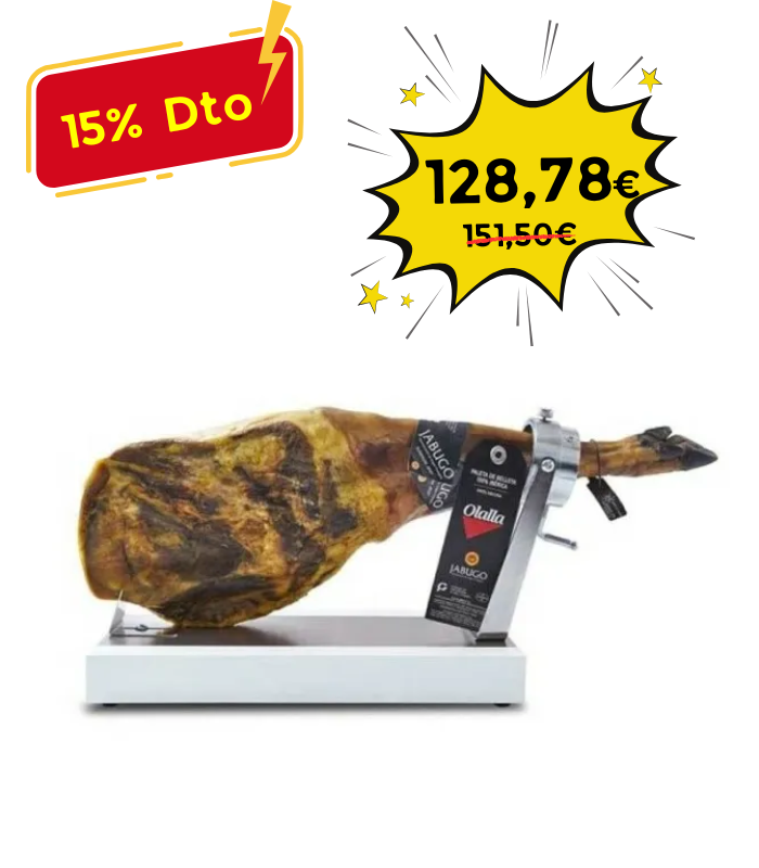 Paleta bellota 100% ibérica pata negra D.O.P Jabugo 