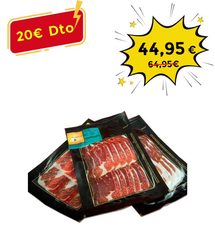 Jamón cebo campo 50% Ibérico