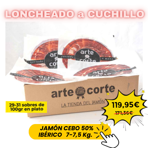 Jamón de Cebo Loncheado