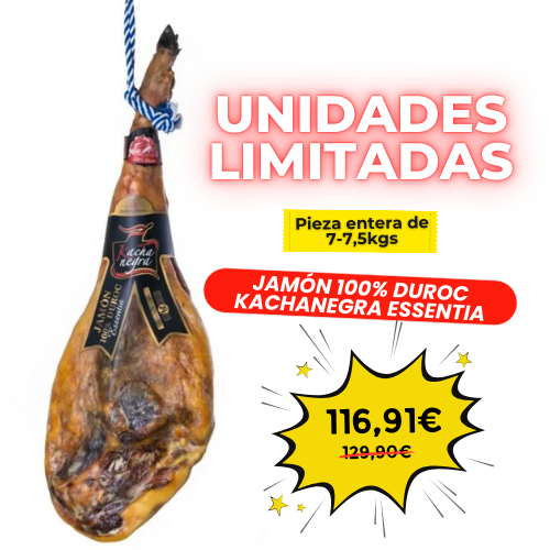 Jamón Kachanegra con regalo