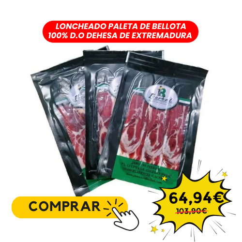 Paleta de Bellota 100% Ibérica DOP Extremadura