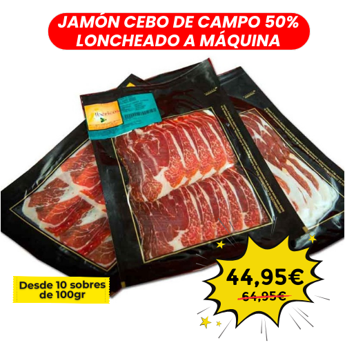 Loncheado Jamón Cebo de Campo