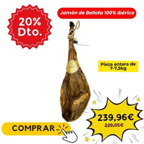 Jamón de Bellota 100% Ibérico