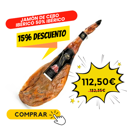 Jamón de Cebo 50% Ibérico El Real