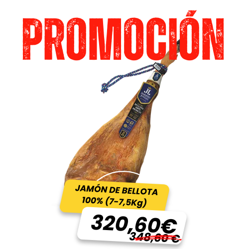 Jamón de bellota 100% Ibérico 