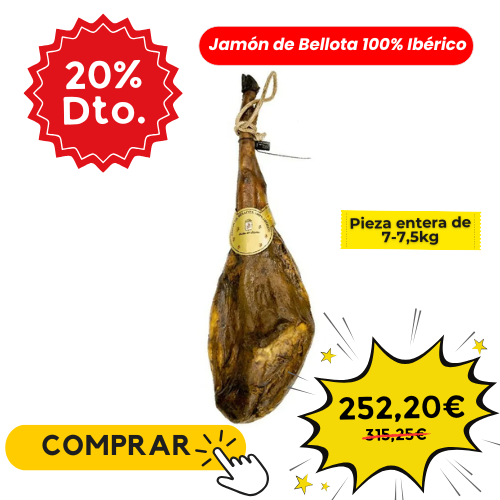 Jamón de Bellota 100% Ibérico