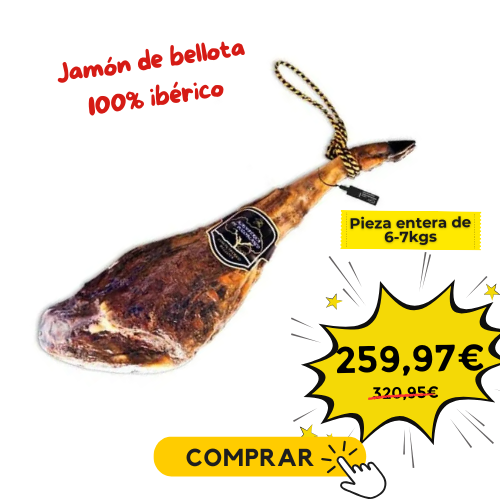 Jamón de Bellota 100% ibérico