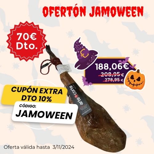 Jamón de bellota 100% ibérico a cuchillo