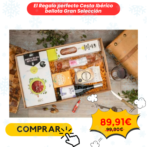 El regalo perfecto Cesta ibérica